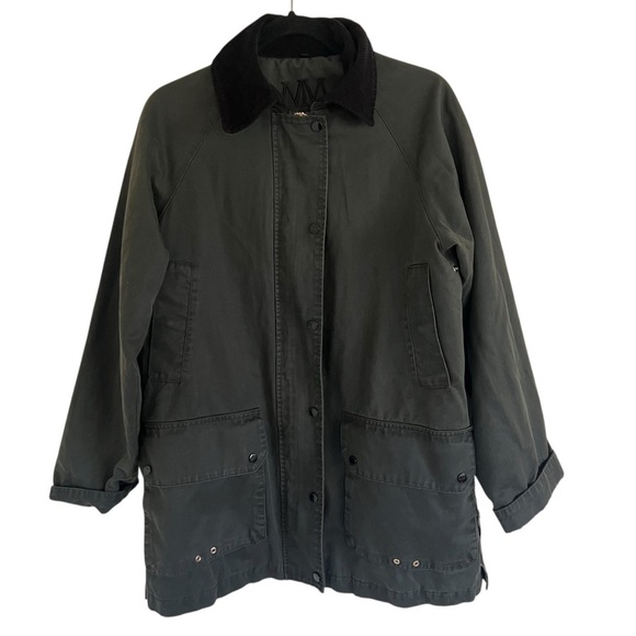 Mango Waxed Effect Parka Small - Picture 2 of 16